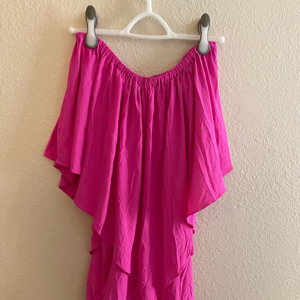 Luli Fama Pink Cover Up